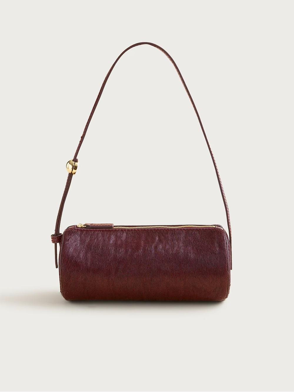 NWOT J.Crew Bordeaux bag in calf hair